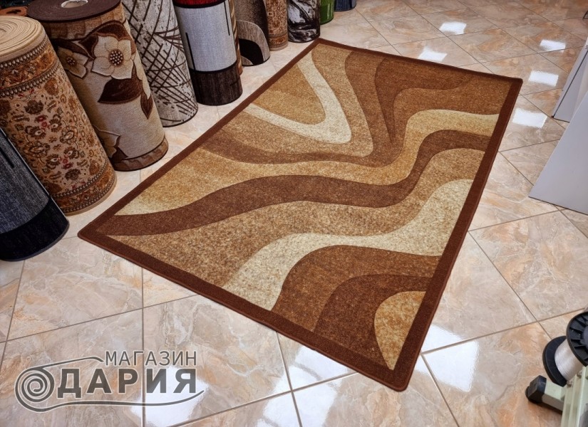 Мокетен килим 85 brown